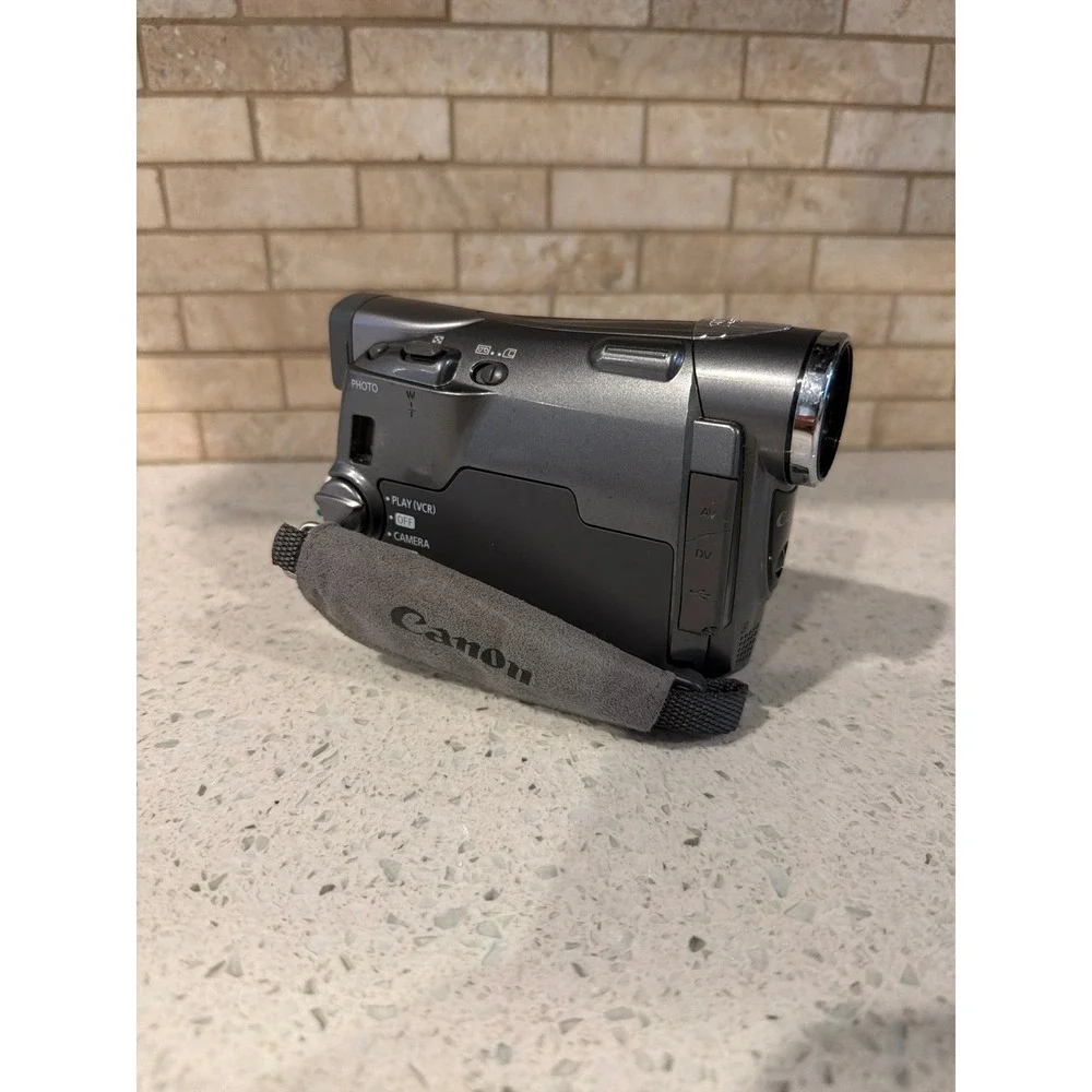 Canon ZR400 MiniDV Digital Video Camcorder 280x Zoom NTSC Tested Working